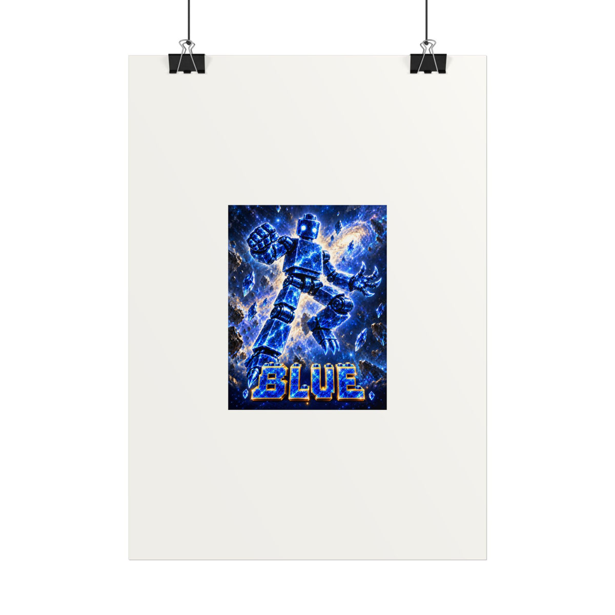 The Blokos · Blue · Art poster · UK
