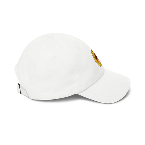 Super Golfers The Bomber cap in white – side view