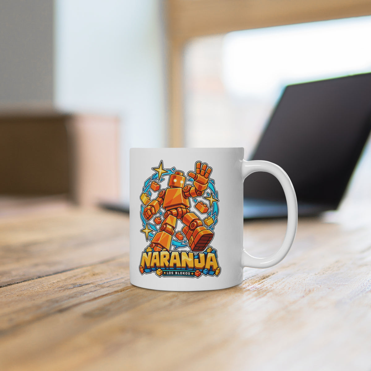 The Blokos · Naranja · Ceramic mug · Spain