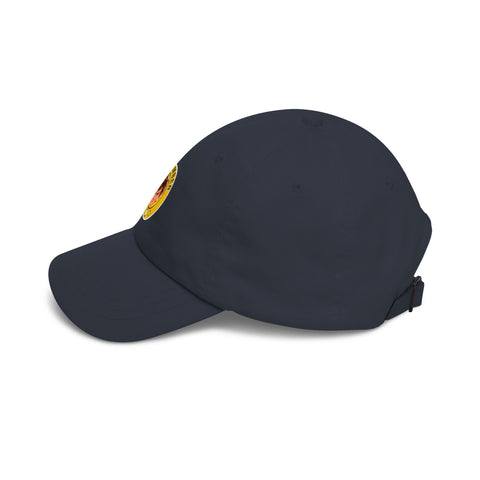 Super Golfers The Bomber cap in navy – side view