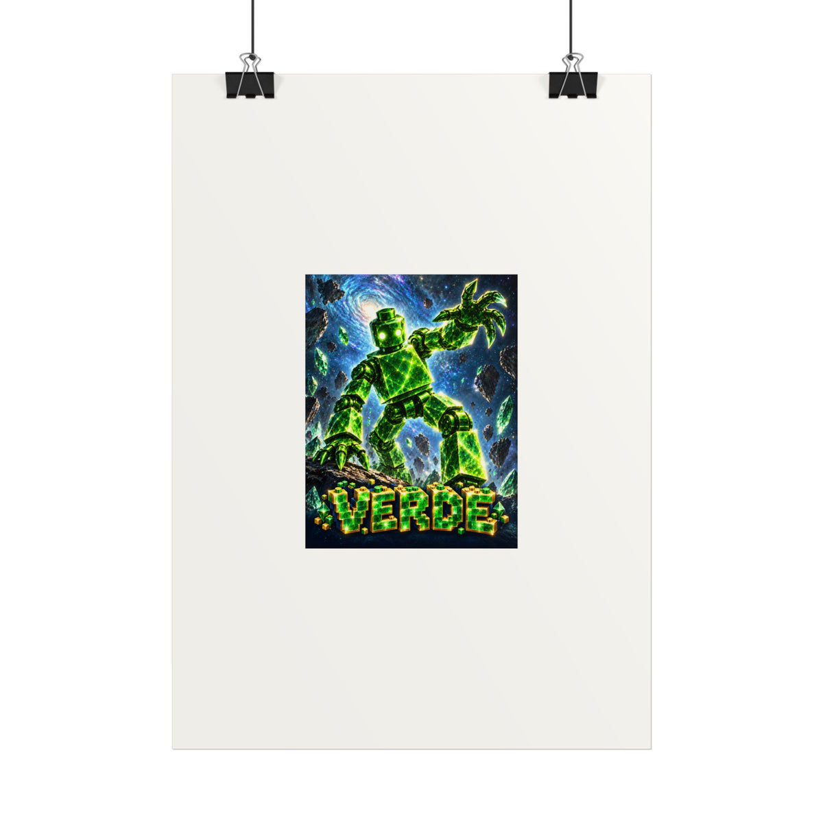 The Blokos · Verde · Art poster · Spain