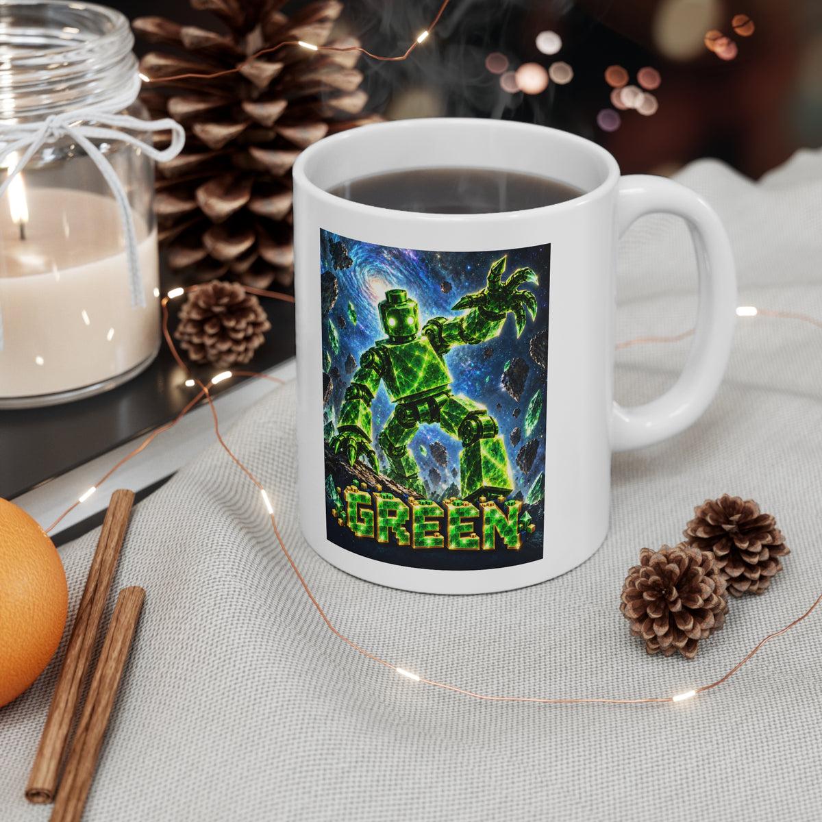 The Blokos · Green · Ceramic mug · UK