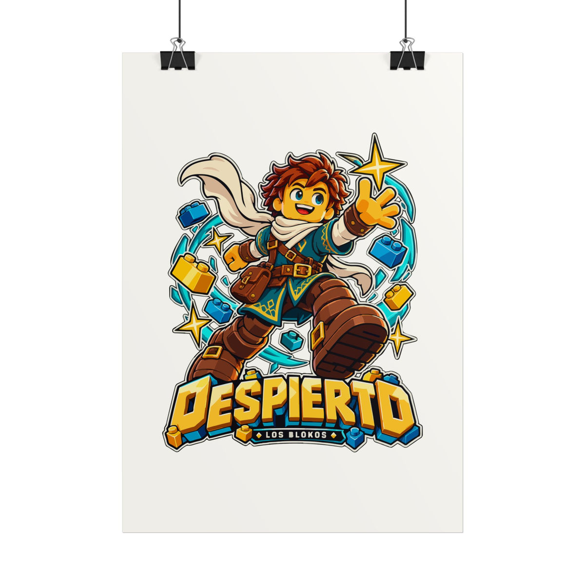 The Blokos · Despierto · Art poster · Spain
