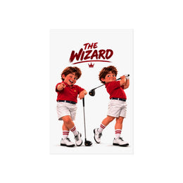 Super Golfers Poster · The Wizard in Two Poses