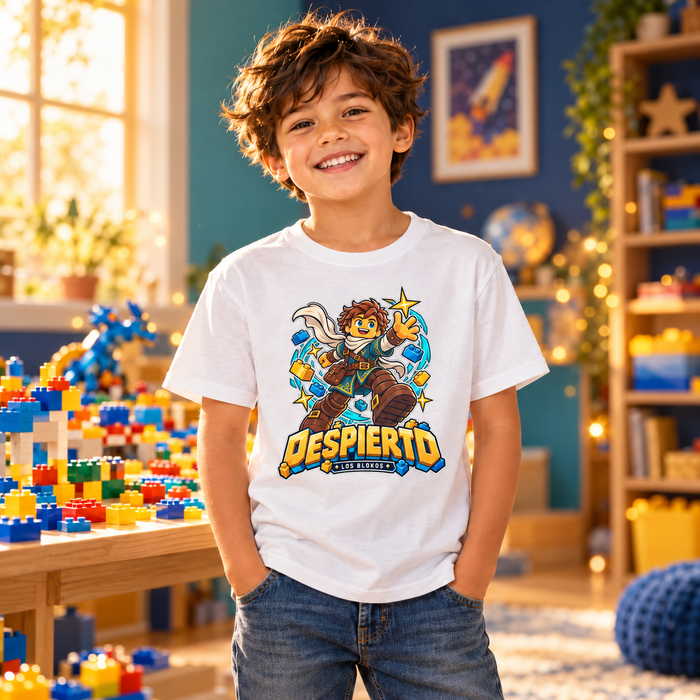 Blokos lifestyle · t-shirts-despierto-ES · illustrative scene