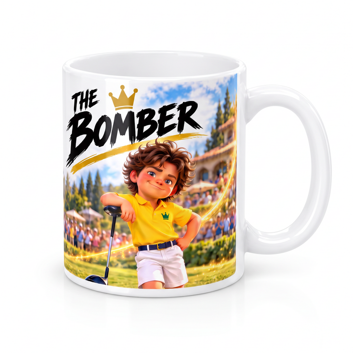 The Bomber Super Golfers mug