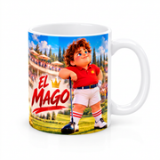 Taza oficial Supergolfistas · El Mago