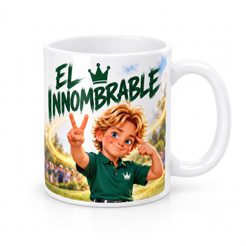 Taza El Innombrable de Supergolfistas