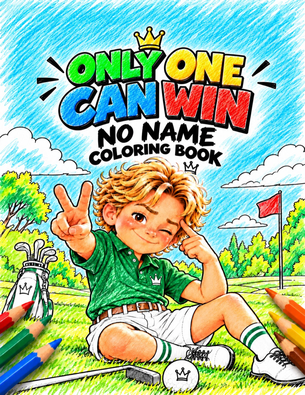 No Name, coloring book