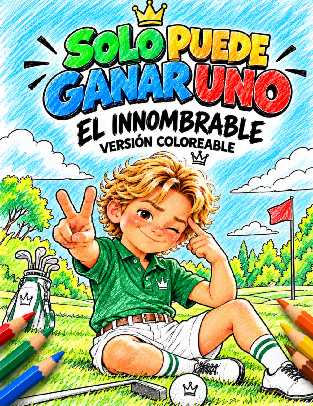 El Innombrable, versión coloreable