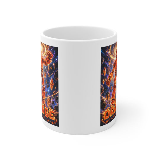 The Blokos · Orange · Ceramic mug · UK