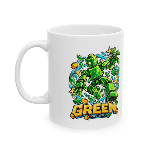 The Blokos · Green · Ceramic mug · US