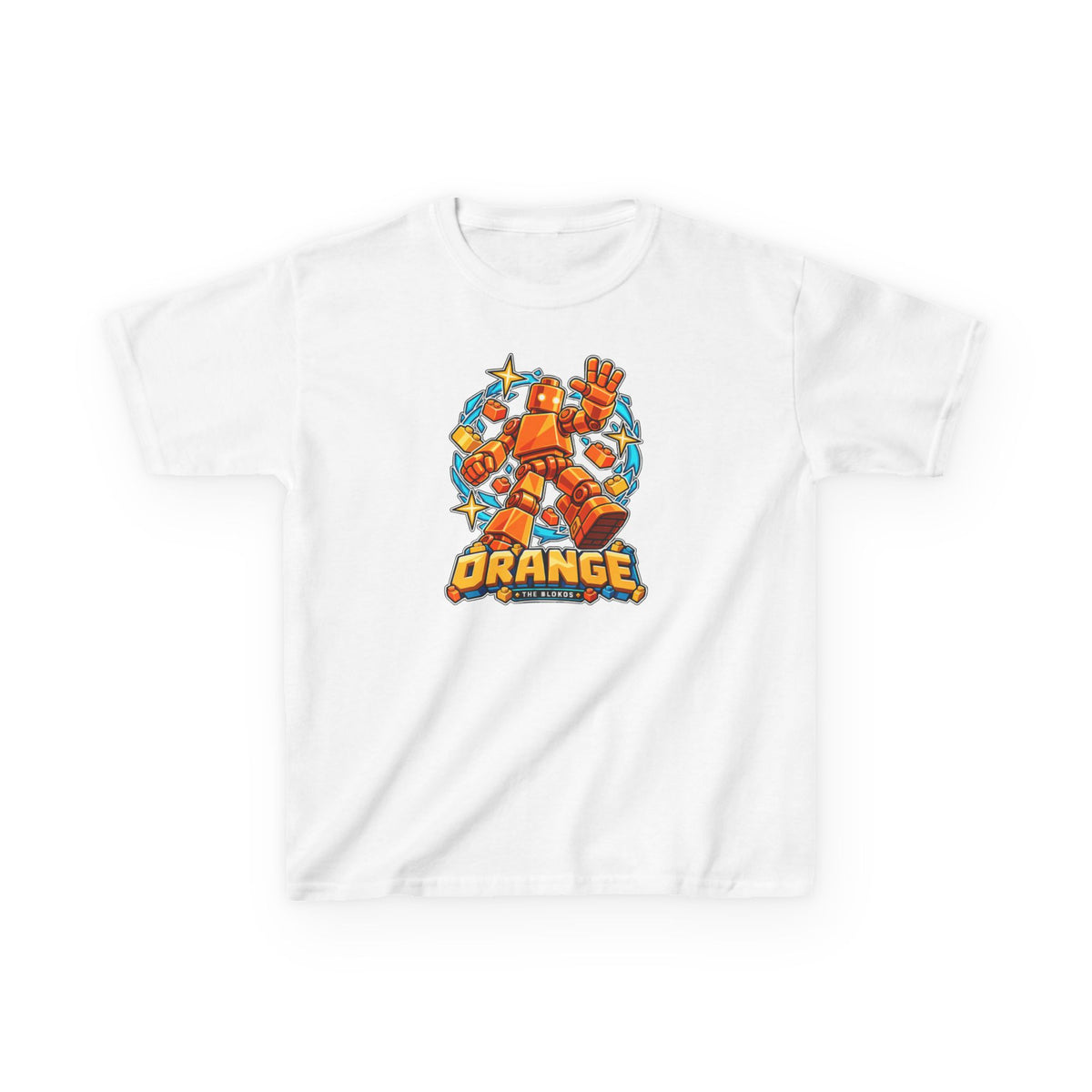 Los Blokos · Orange · Camiseta infantil · EE. UU.