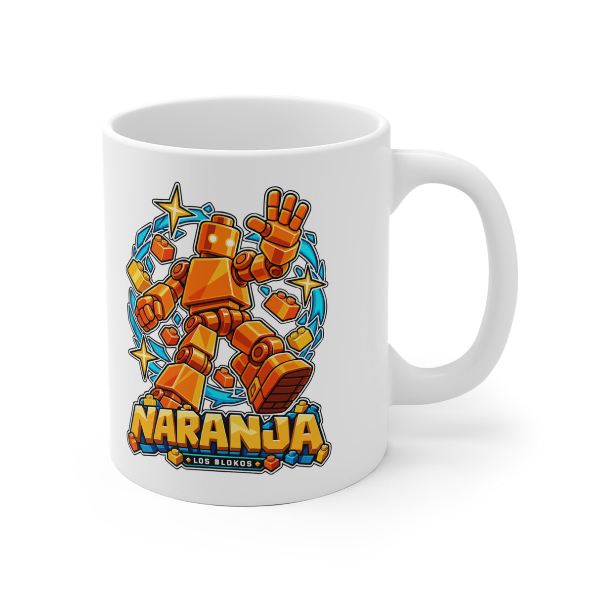The Blokos · Naranja · Ceramic mug · Spain