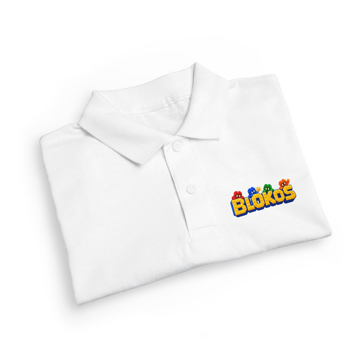 Los Blokos · Polo infantil Emblema del Microverso