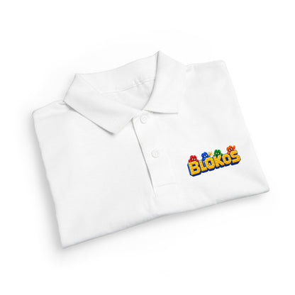 Los Blokos · Polo infantil Emblema del Microverso