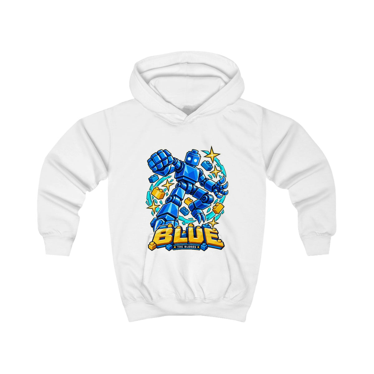 The Blokos · Blue · Kids hoodie · UK