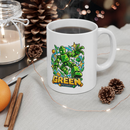 Los Blokos · Green · Taza de cerámica · Reino Unido