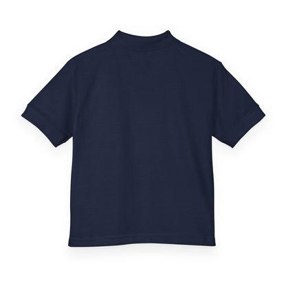Los Blokos · Polo infantil Emblema del Microverso