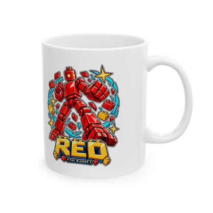 Los Blokos · Red · Taza de cerámica · EE. UU.