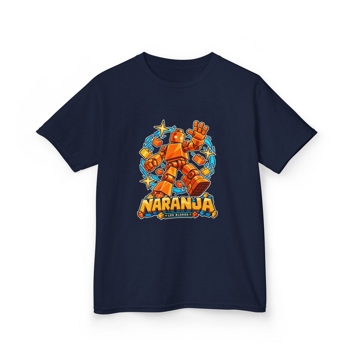 Los Blokos · Naranja · Camiseta infantil · España