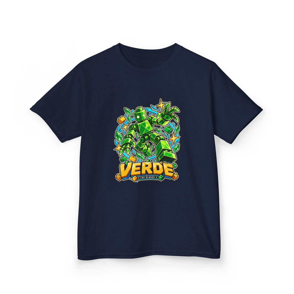 Los Blokos · Verde · Camiseta infantil · España