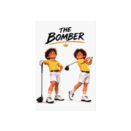 Super Golfers Poster · The Bomber in Two Poses