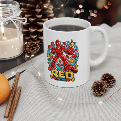 Los Blokos · Red · Taza de cerámica · Reino Unido