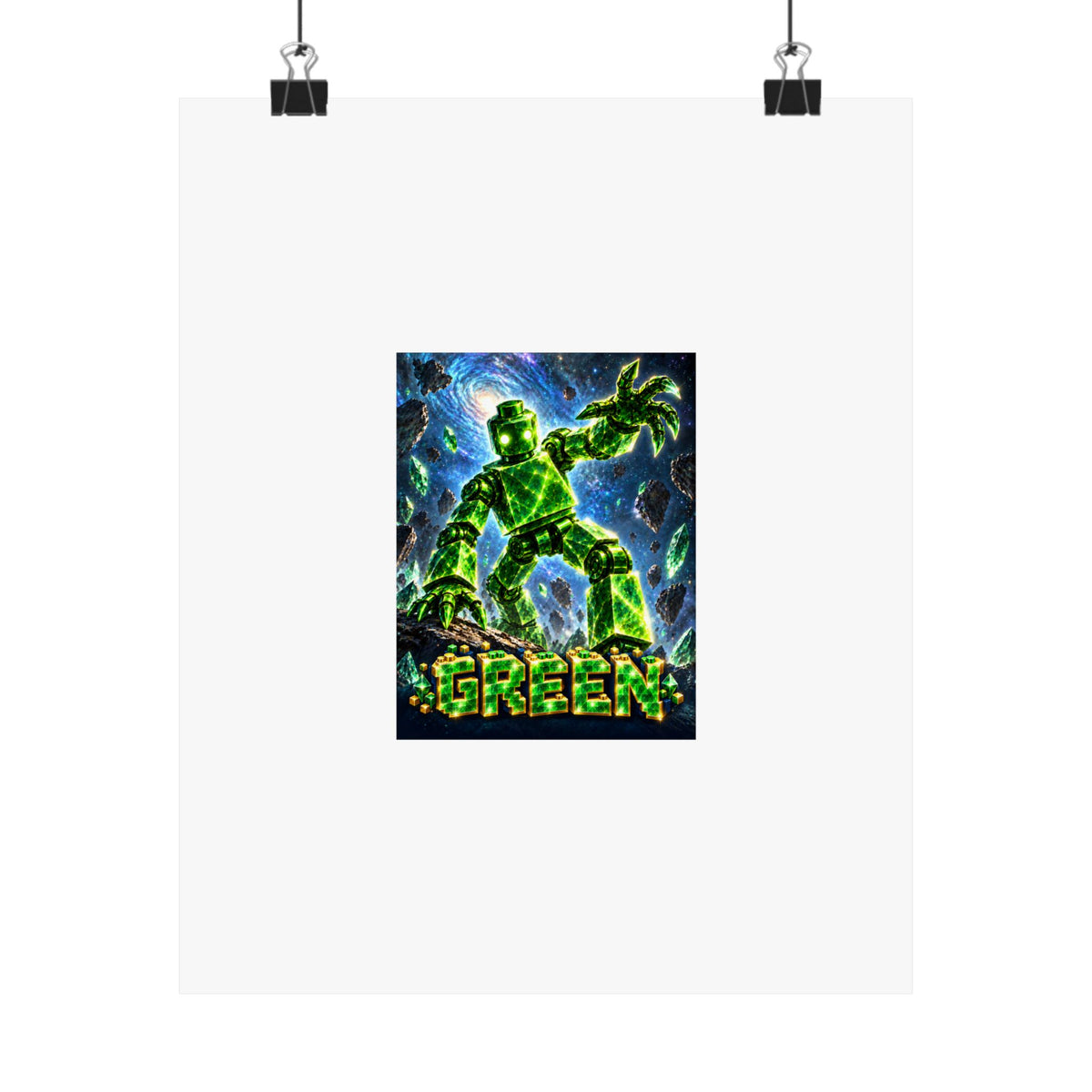 The Blokos · Green · Art poster · US