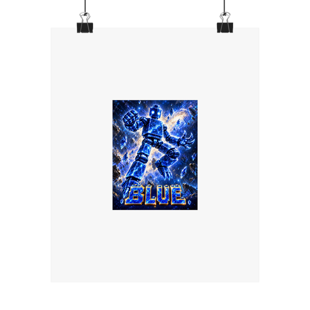 The Blokos · Blue · Art poster · US