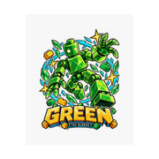 Los Blokos · Green · Póster ilustrado · EE. UU.
