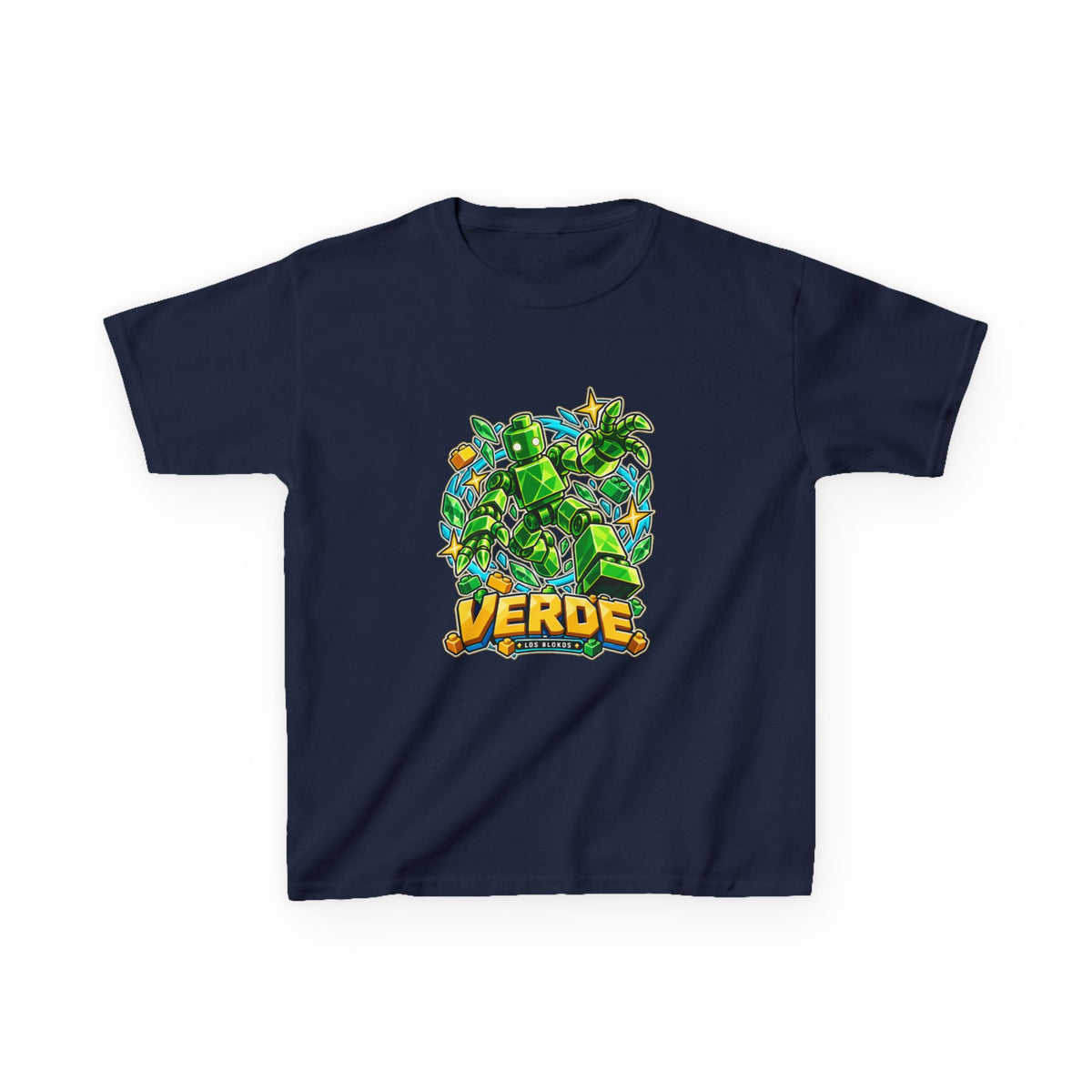 Los Blokos · Verde · Camiseta infantil · España