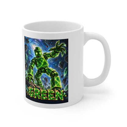 The Blokos · Green · Ceramic mug · UK