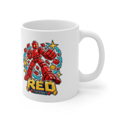 Los Blokos · Red · Taza de cerámica · Reino Unido