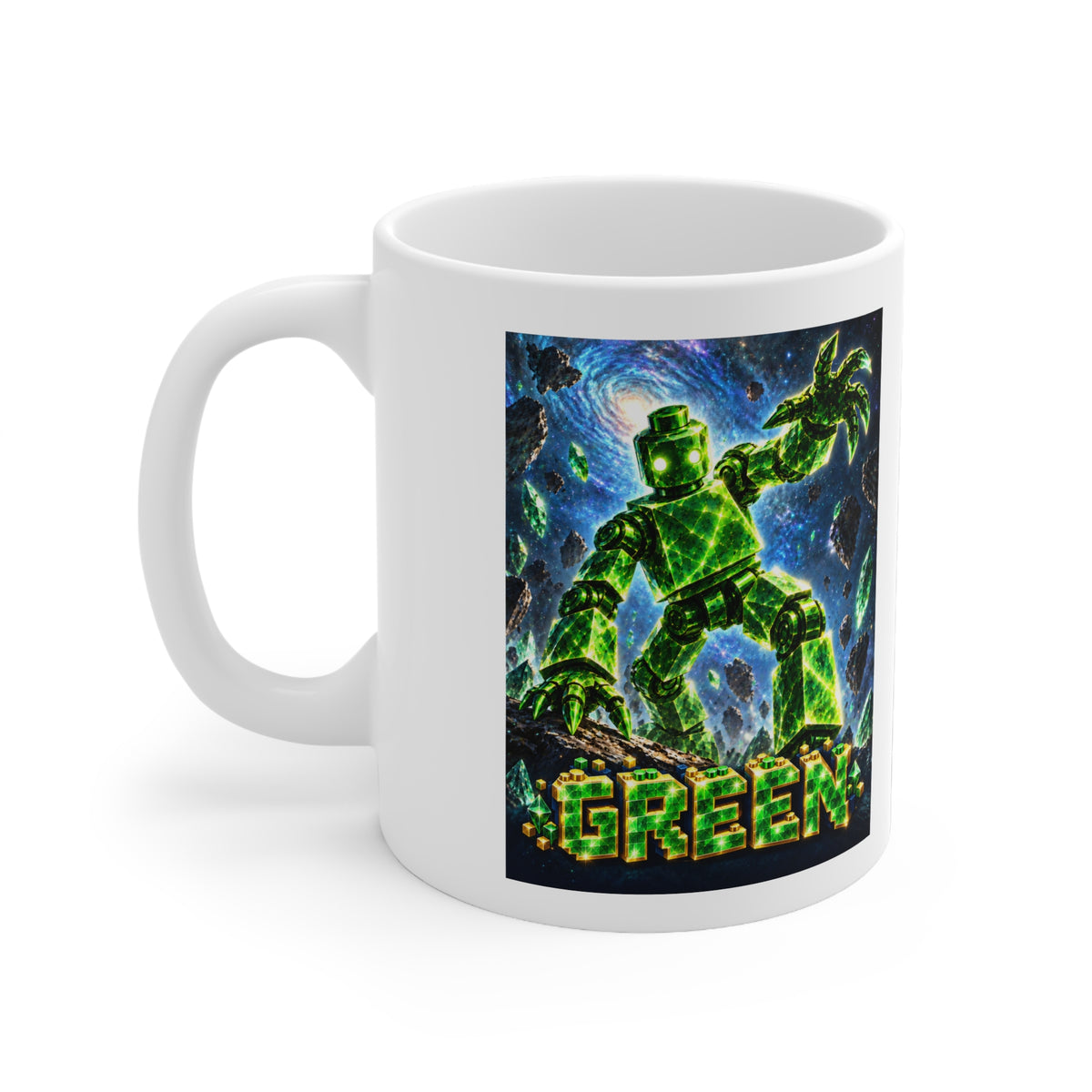 The Blokos · Green · Ceramic mug · UK