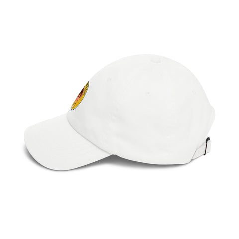 Super Golfers The Bomber cap in white – side view