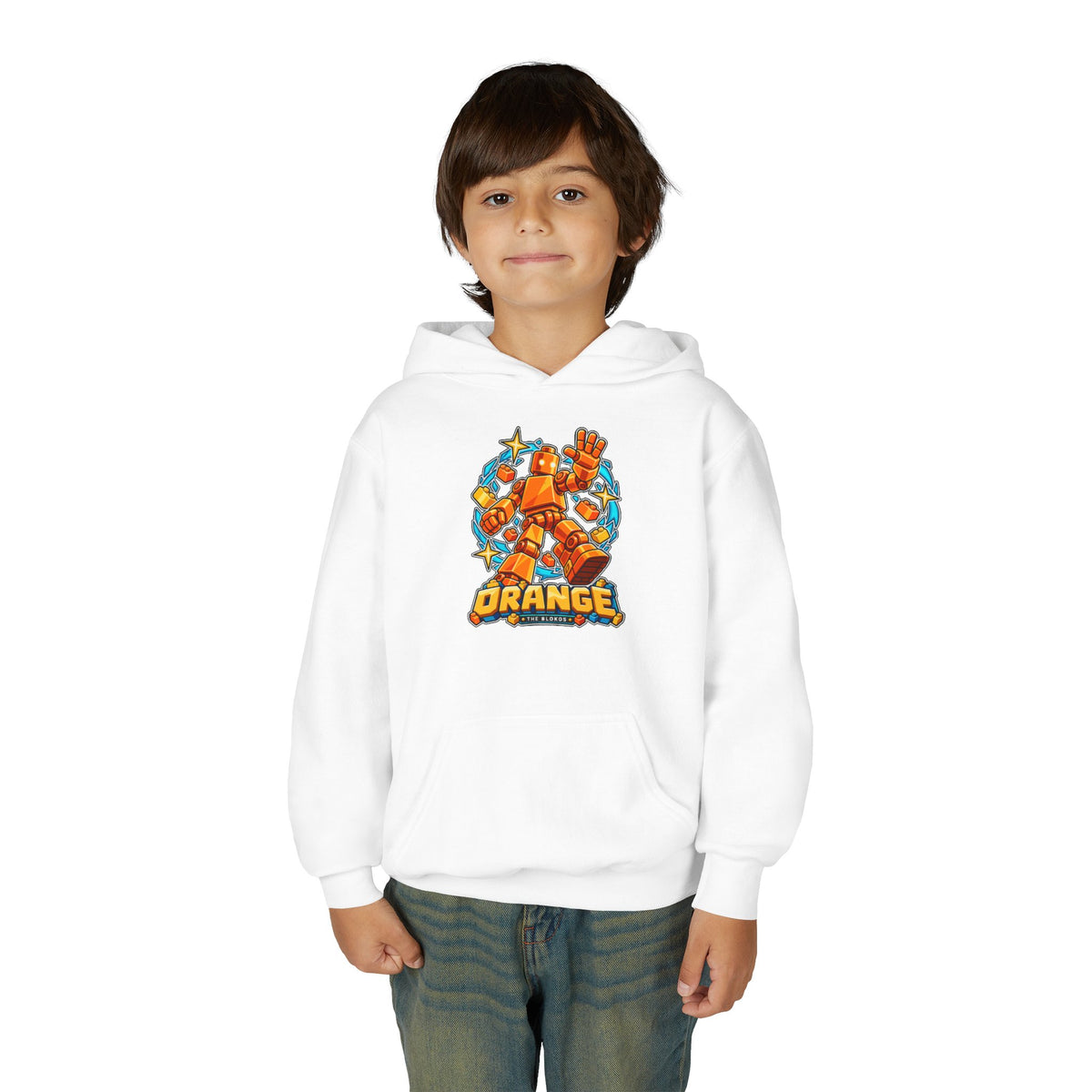 Los Blokos · Orange · Sudadera infantil · EE. UU.
