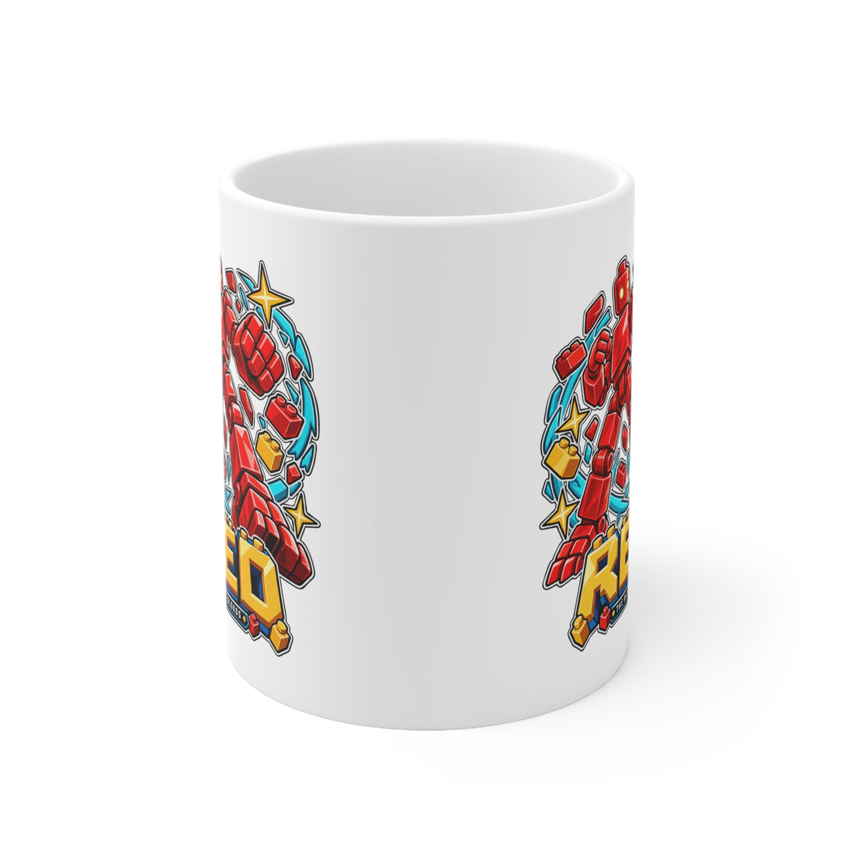 Los Blokos · Red · Taza de cerámica · Reino Unido