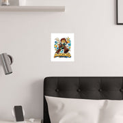 Los Blokos · Awakened · Póster ilustrado · EE. UU.