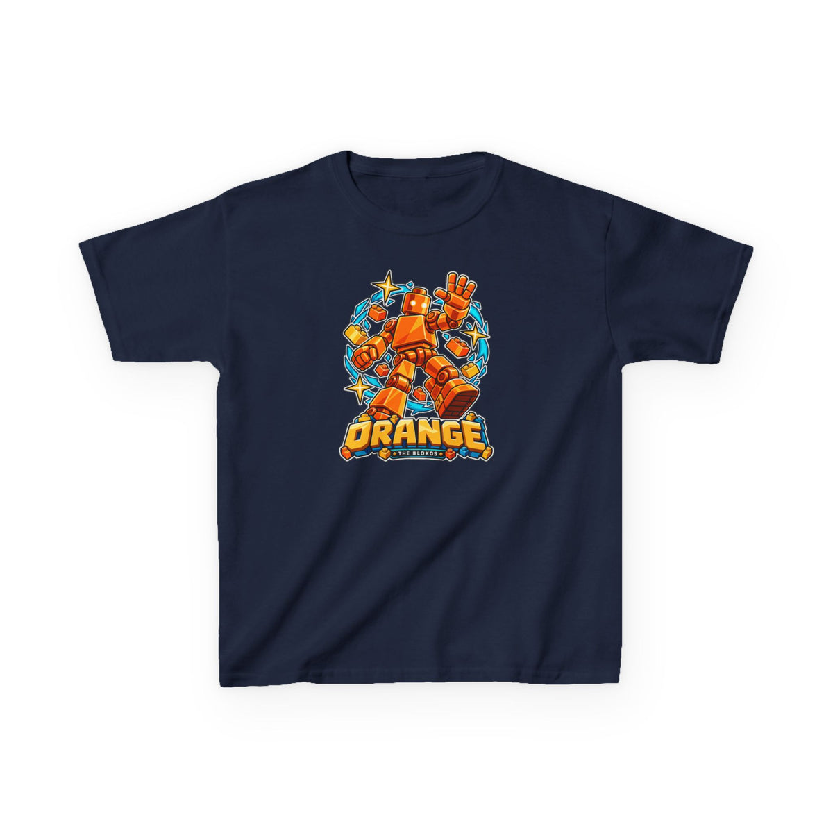 Los Blokos · Orange · Camiseta infantil · EE. UU.