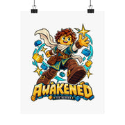 Los Blokos · Awakened · Póster ilustrado · EE. UU.