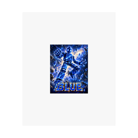 The Blokos · Blue · Art poster · US