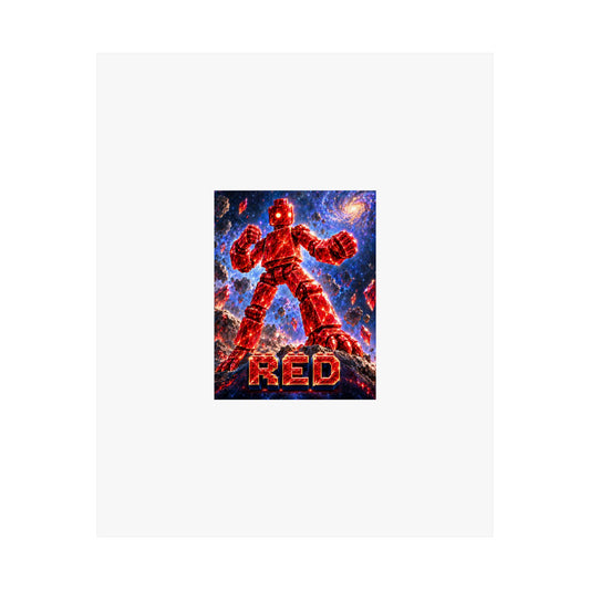 The Blokos · Red · Art poster · US