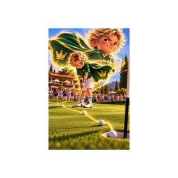 Official Super Golfers Poster · No Name’s Superpower: The Putt