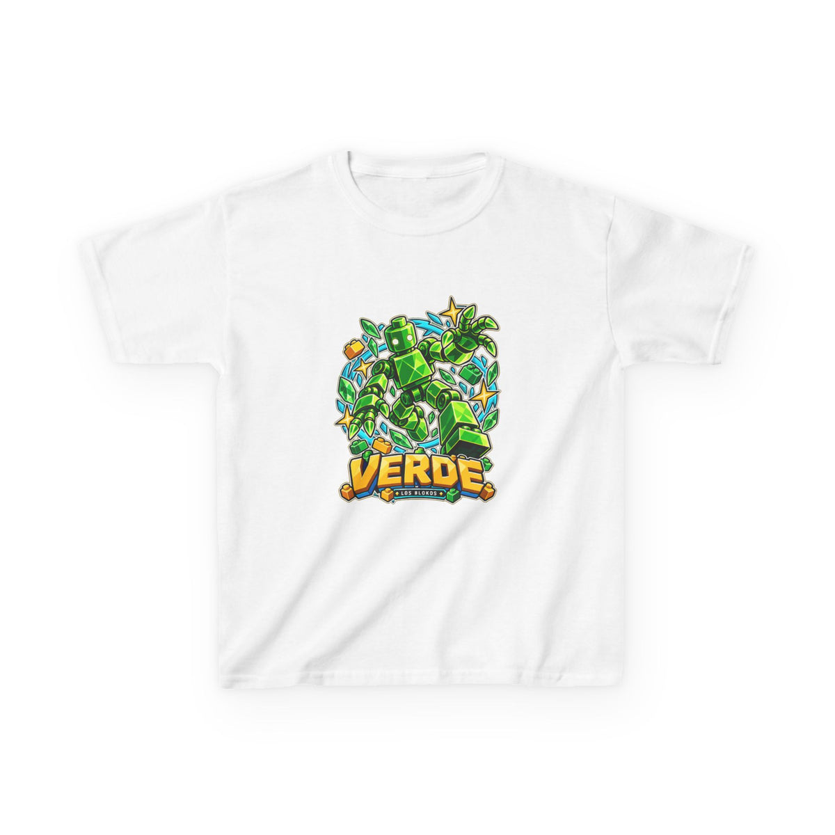 Los Blokos · Verde · Camiseta infantil · España