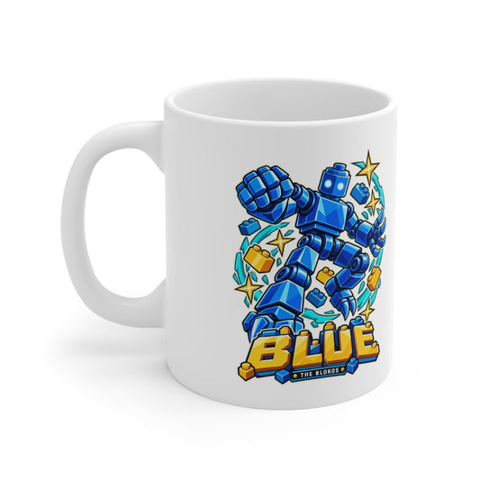 The Blokos · Blue · Ceramic mug · UK