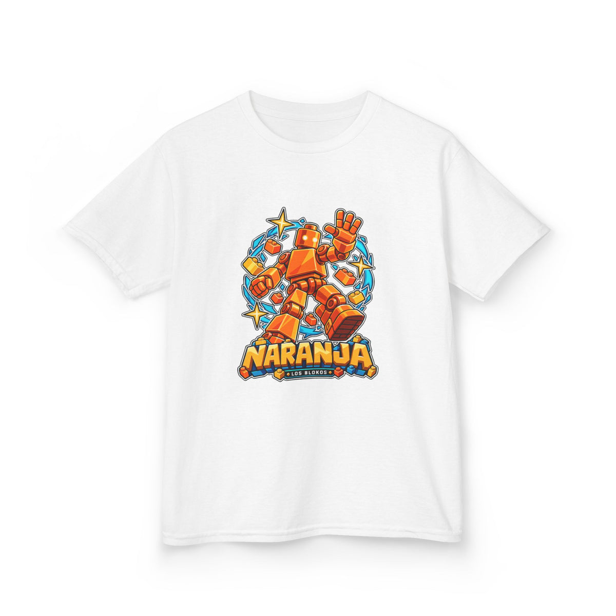 Los Blokos · Naranja · Camiseta infantil · España