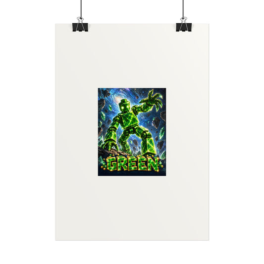 The Blokos · Green · Art poster · UK