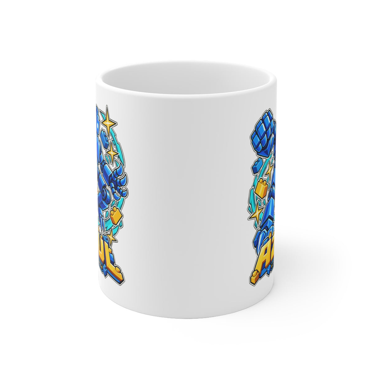 Los Blokos · Azul · Taza de cerámica · España