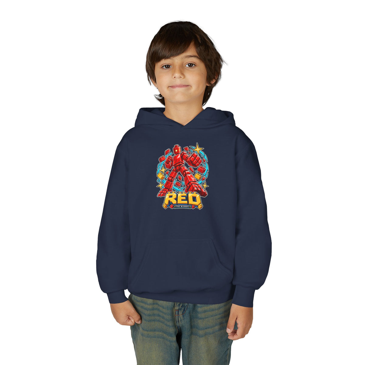 Los Blokos · Red · Sudadera infantil · EE. UU.